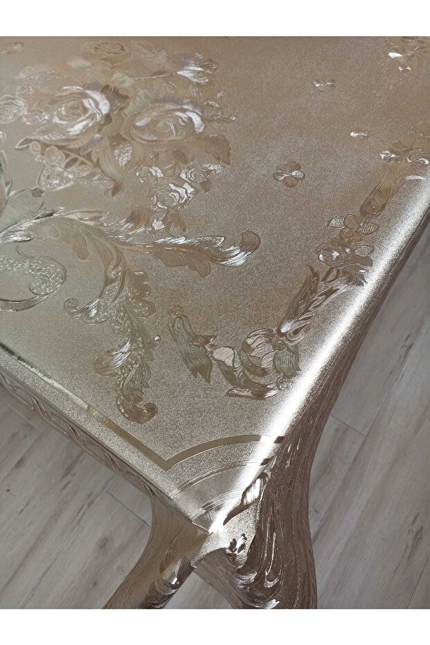 Astarlı Parlak Lüks Pvc Masa Örtüsü 140x180cm - 3