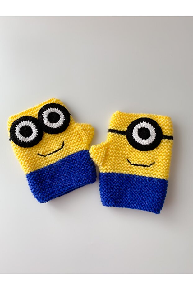 Örme Çocuk Minyon Eldiven - 1