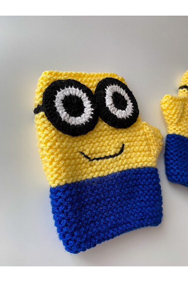 Örme Çocuk Minyon Eldiven - 6