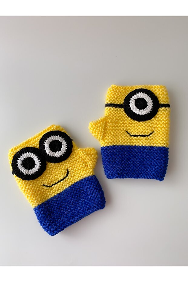 Örme Çocuk Minyon Eldiven - 7