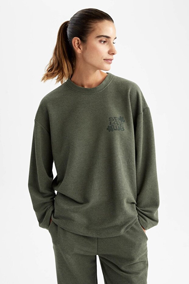 Regular Fit Sweatshirt - 1