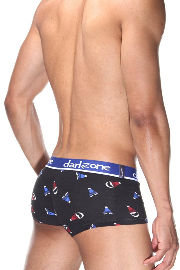 قبعة رجالية منقوشة قصيرة محب الملاكم - 2