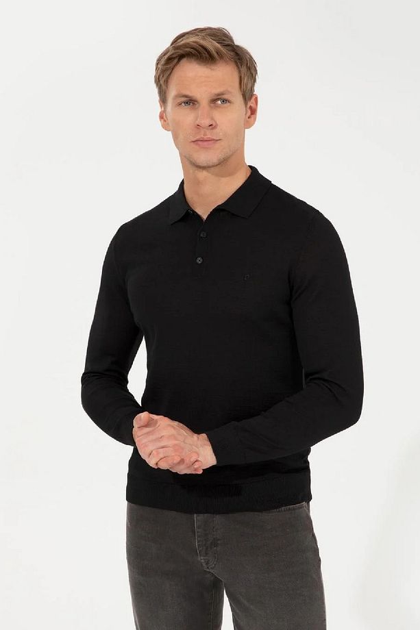 Regular Fit Triko Kazak - 1