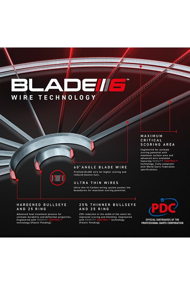 Blade 6 Triple Core Dart Hedef Tahtası - 3