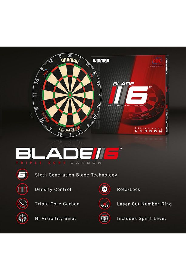 Blade 6 Triple Core Dart Hedef Tahtası - 7