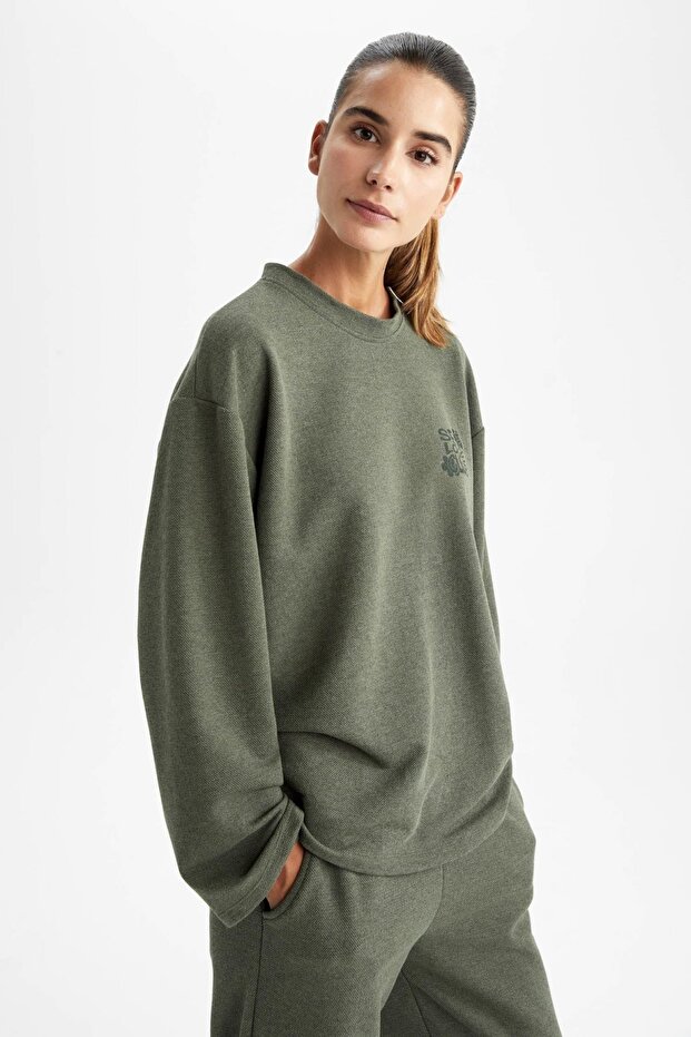 Regular Fit Sweatshirt - 3
