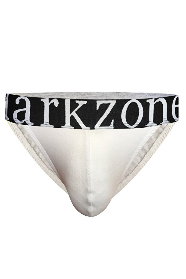 Φαρδύ ελαστικό λευκό ανδρικό slip - 1