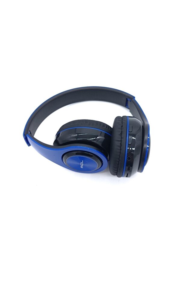 Abk-03 Kablosuz Rgb Led Bluetooth Kulaklık Mavi Siyah - 3