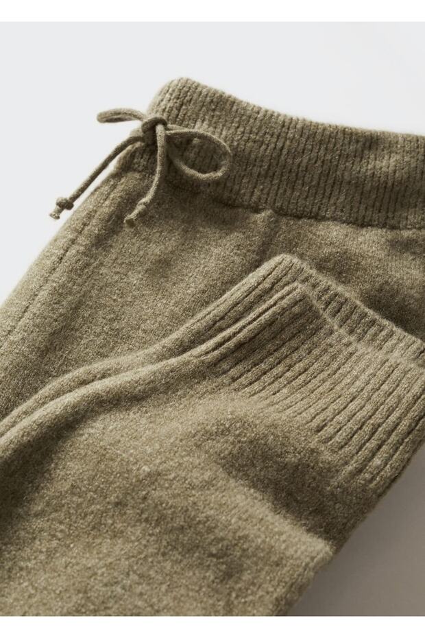Gerade geschnittene Strickhose - 6