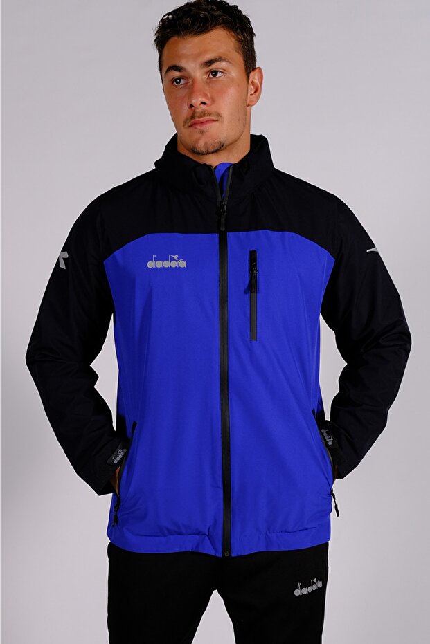 Unisex Μπλε Navy Blue αδιάβροχο - 3