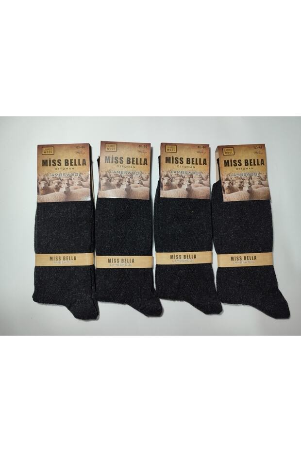 Lambswool Men's Socks 4-pack