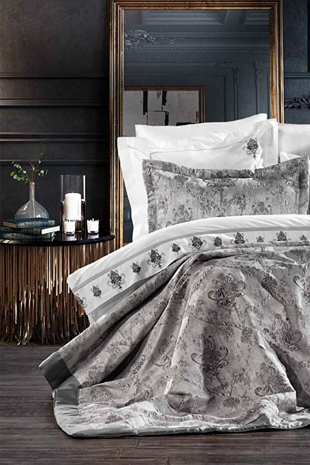 Evona 3'lü Set Gri - 2