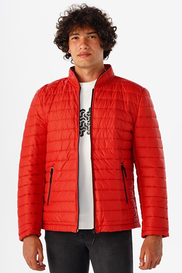 Slim Kalıp Kapitone Mont - 1