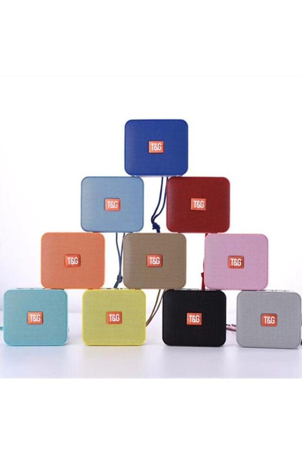Bluetooth Hoparlör Kablosuz Speaker Ses Bombası 166 Turuncu - 3