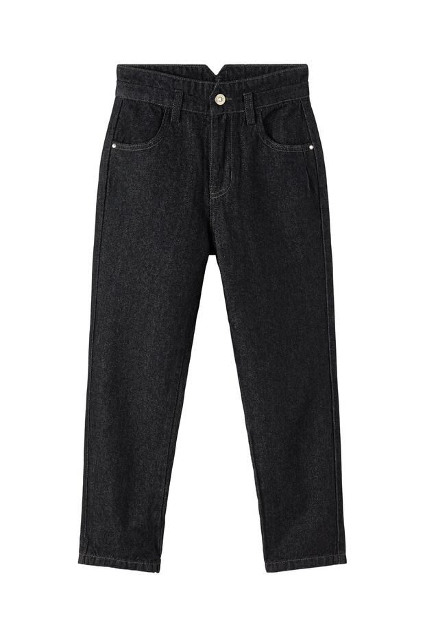 Devojčice crne pantalone - 1