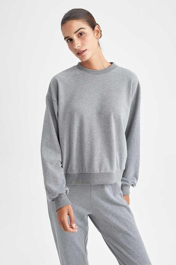 Regular Fit Sweatshirt - 3