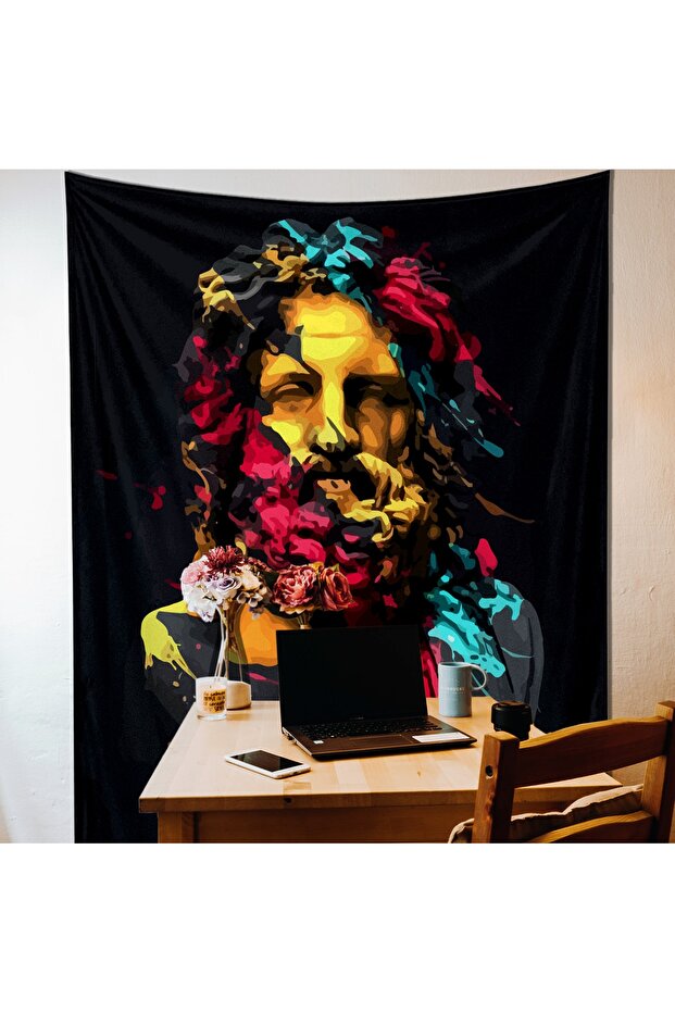 Zeus Duvar Örtüsü - 100 Cm X 135 Cm - 1