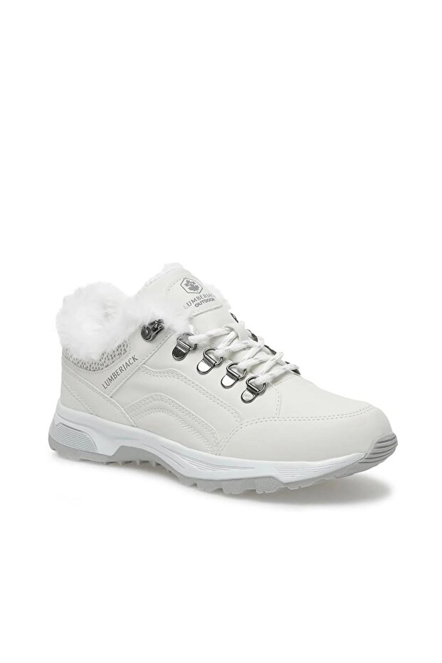 Debora White Wool Inside Winter Women's Outdoor Shoes