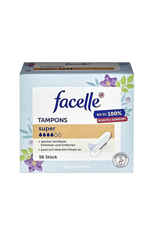 Facelle Tampon Süper 56 Adet - 1
