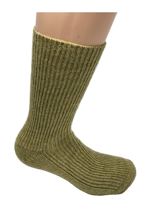 جورب حذاء من الصوف المقبس - 1