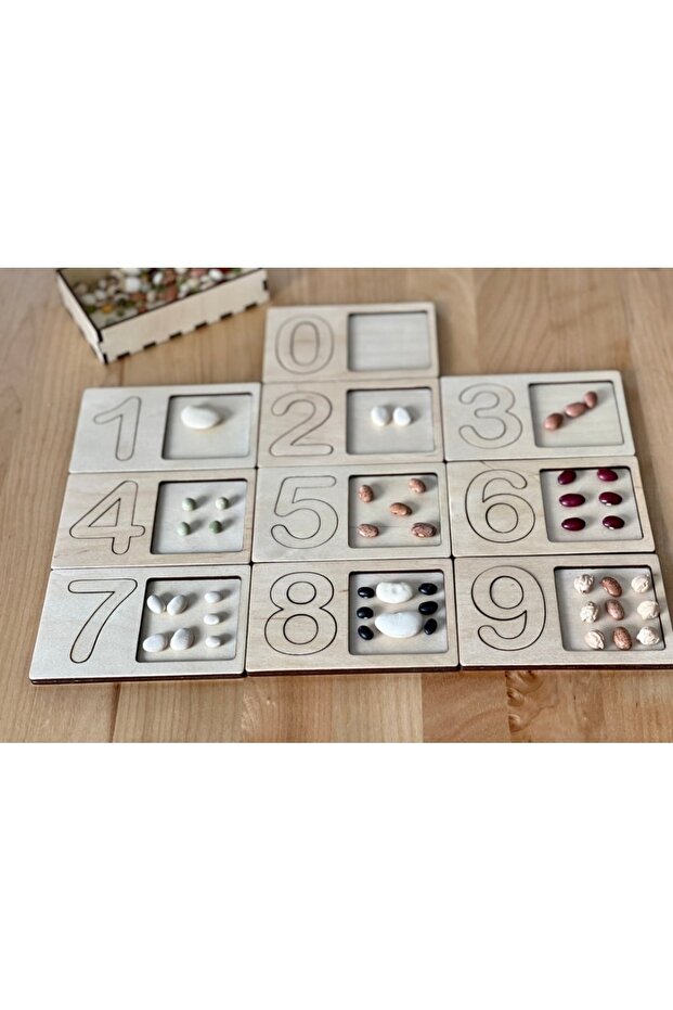 لعبة عد الفول وتعلم الأرقام والكميات - 1