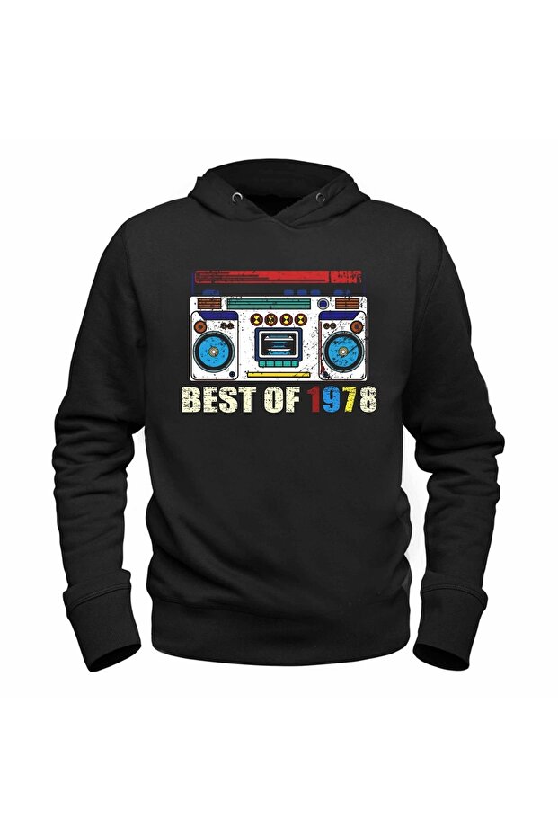 Vintage 1978 Best Of Tape Black Sweatshirt
