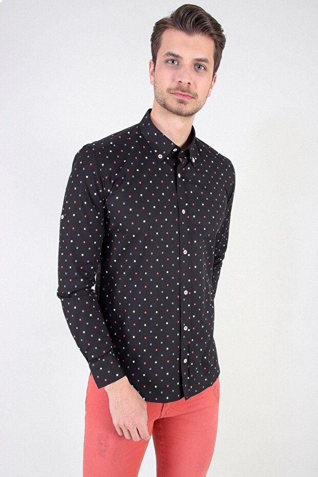 قميص منقوش - 1