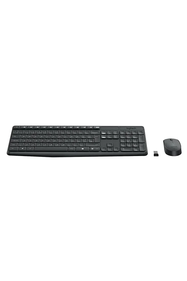 Mk235 Kablosuz Klavye Mouse Seti Arapça - 1