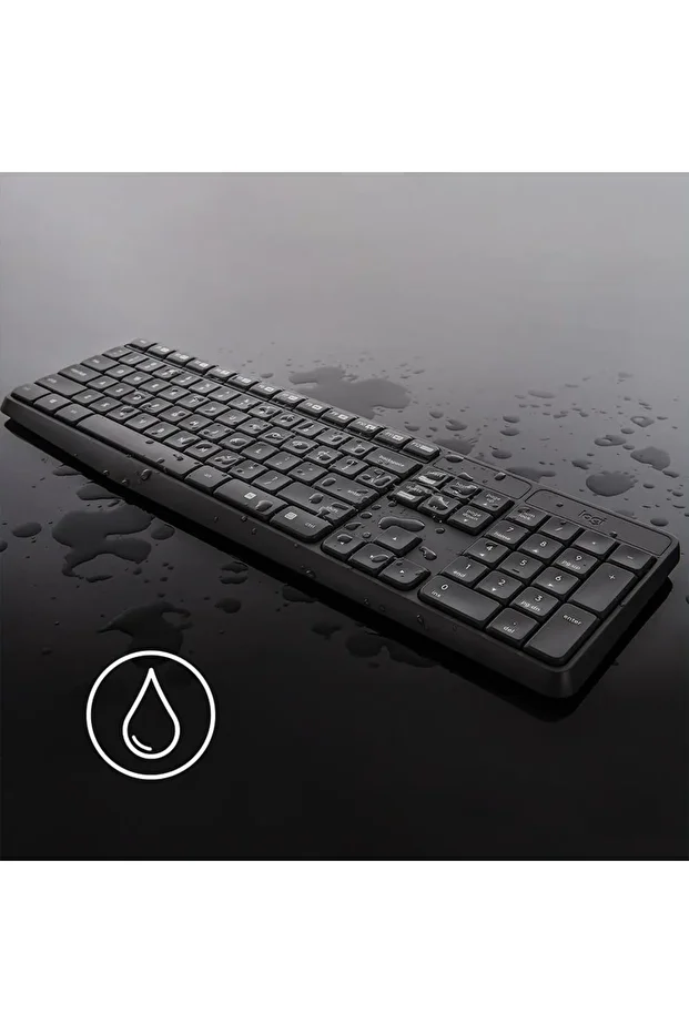 Mk235 Kablosuz Klavye Mouse Seti Arapça - 6