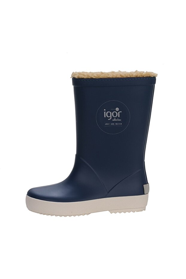 Unisex Children's Furry Rain Boots Splash Nautico