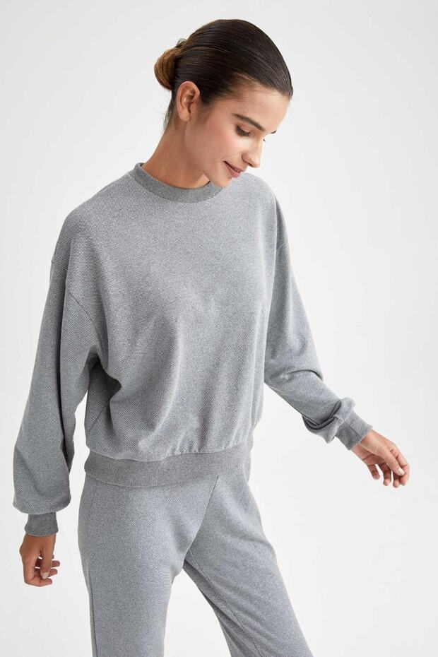 Regular Fit Sweatshirt - 4