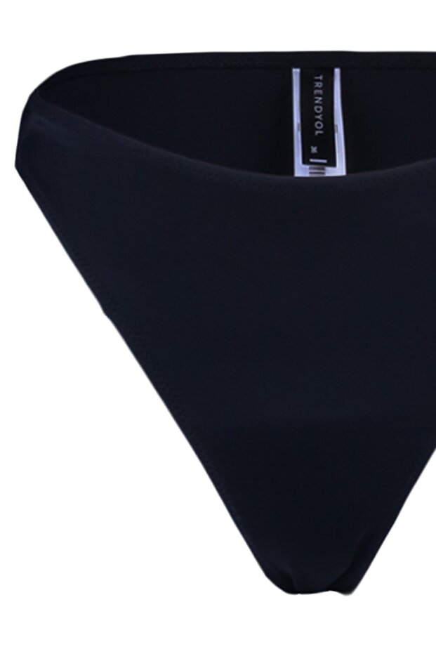 Siyah Normal Bel Regular Basic Bikini Altı TBESS23BA00119 - 7