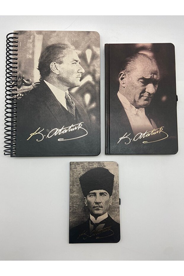 Ataturk Old Agenda 2-Piece + 9x14 Weekly Agenda