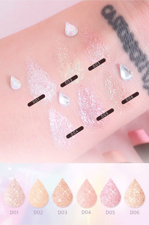 Glitter Içeren Yumuşak Dokulu Işıltılı Stick Göz Farı Drop Eyes Stick Glitz D05 Aurora Glitz 0.7 gr - 3