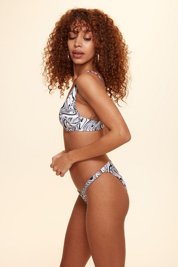 Maggie Balenli Uzun Üçgen Bikini Tek Üst Ebruli 229111-d - 3