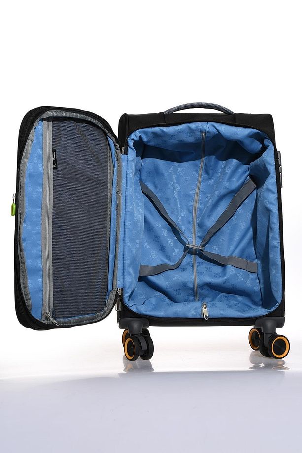 04pc6000-set Siyah Unisex 3 Lü Set Bavul - 5