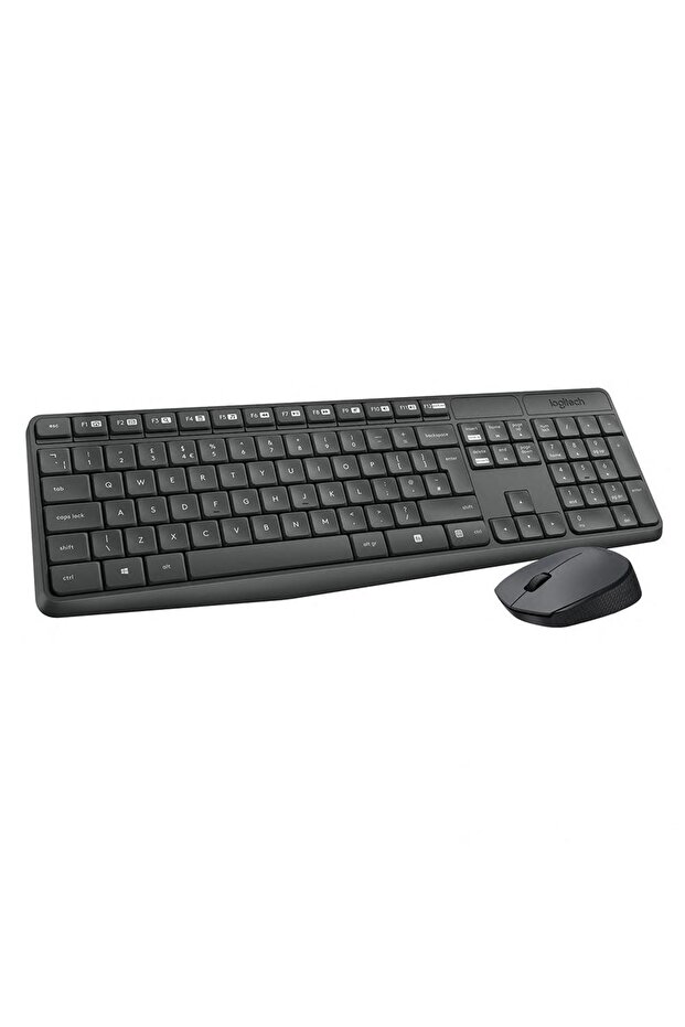 Mk235 Kablosuz Klavye Mouse Seti Arapça - 2