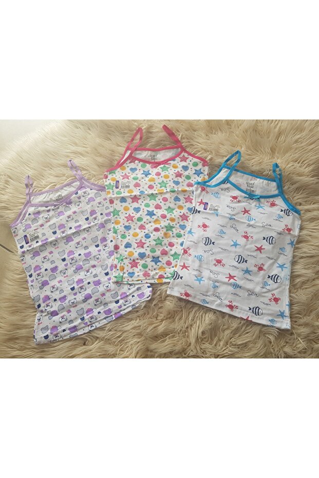 Girl's Undershirt 3-Pack