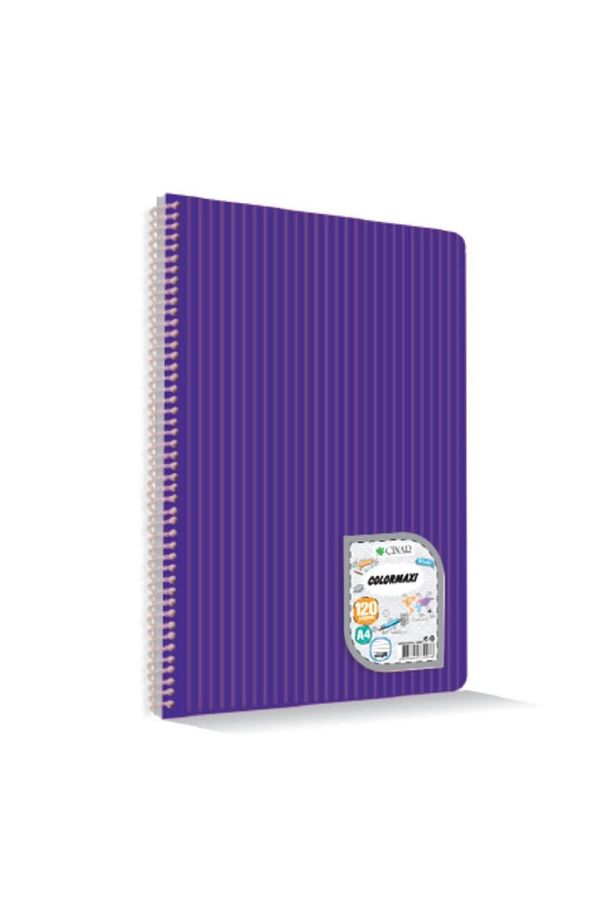 Çınar Uninote Colormaxi 72yp. A-5 Pp Kapak Spiralli Çizgili Defter - 1
