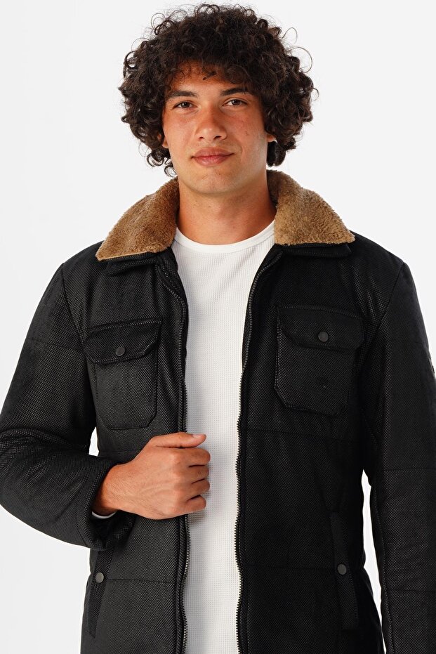 Slim Kalıp Kapitone Mont - 3