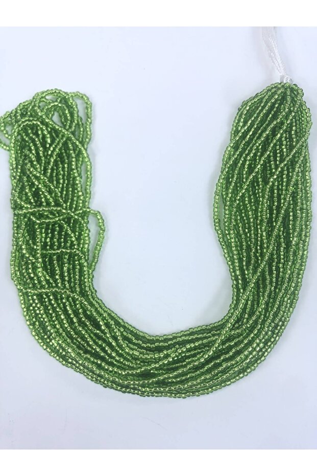 Light Green String Sand Beads 1 String – Special Design, Accessory, Quality Production, Eye-Catching Style – Beads