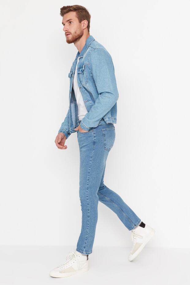 Mavi Esnek Kumaş Slim Fit Dar Kesim Jeans Kot Pantolon TMNAW23JE00054 - 3