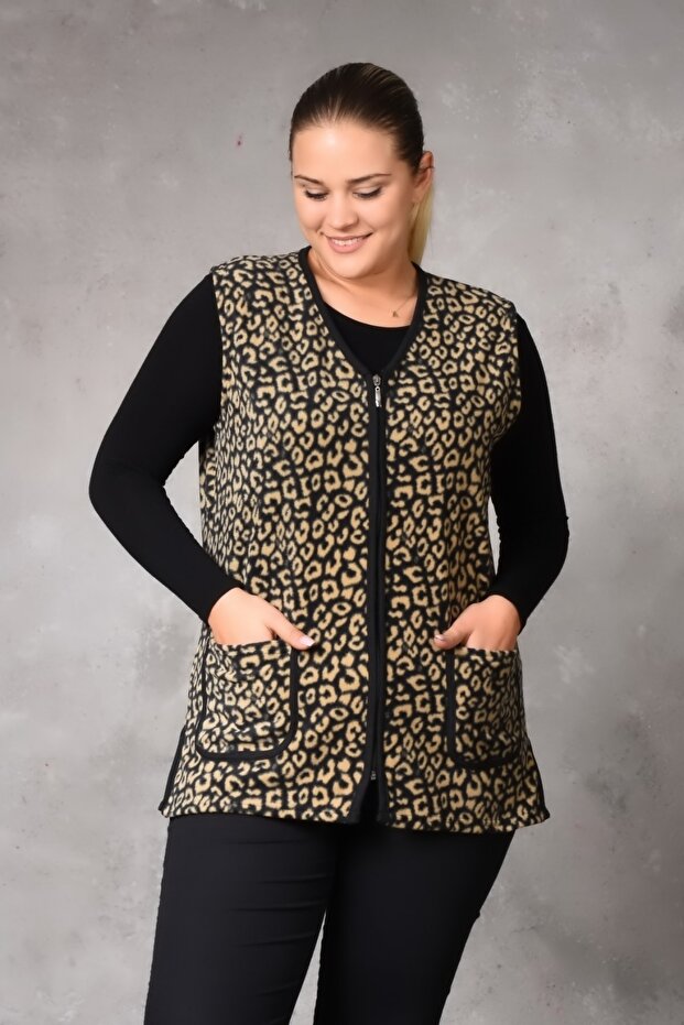 Zippered Fleece Vest