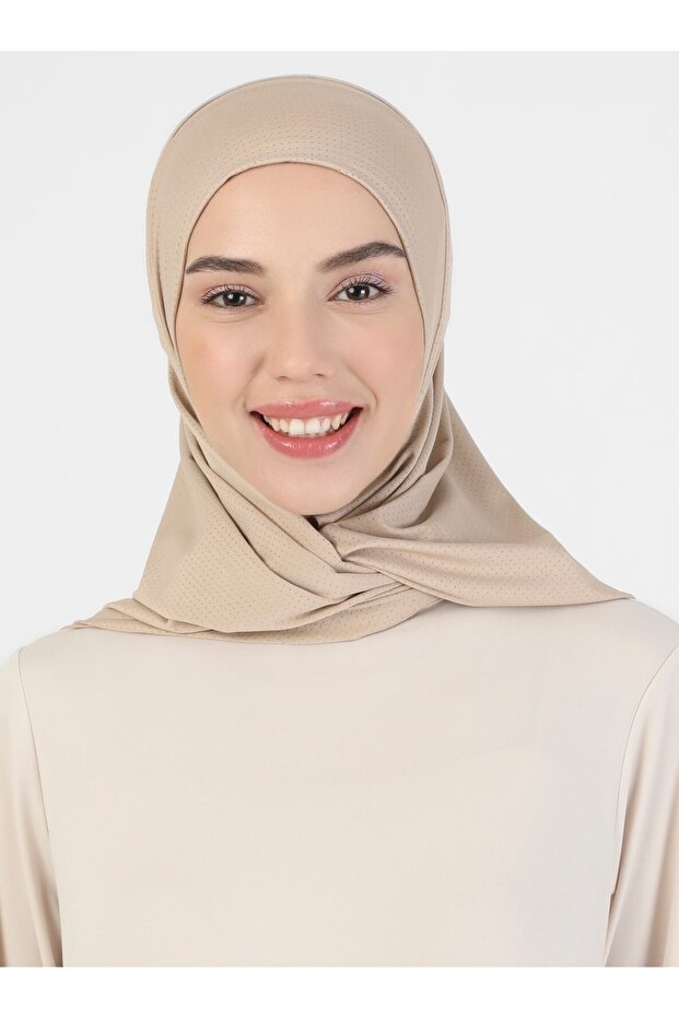 Hanfendy Series Premium Scarfs Hijab - St058 Light Mink (2905810)