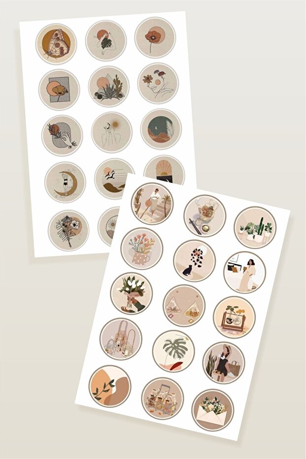 Bohem 2'li Sticker Seti - 1