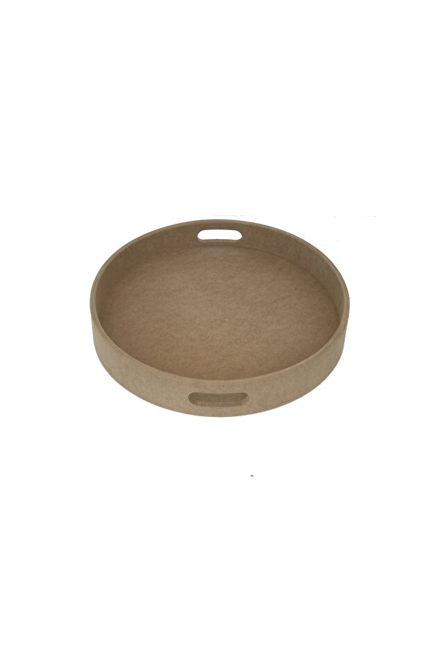 Wooden Large Size Round Tray
