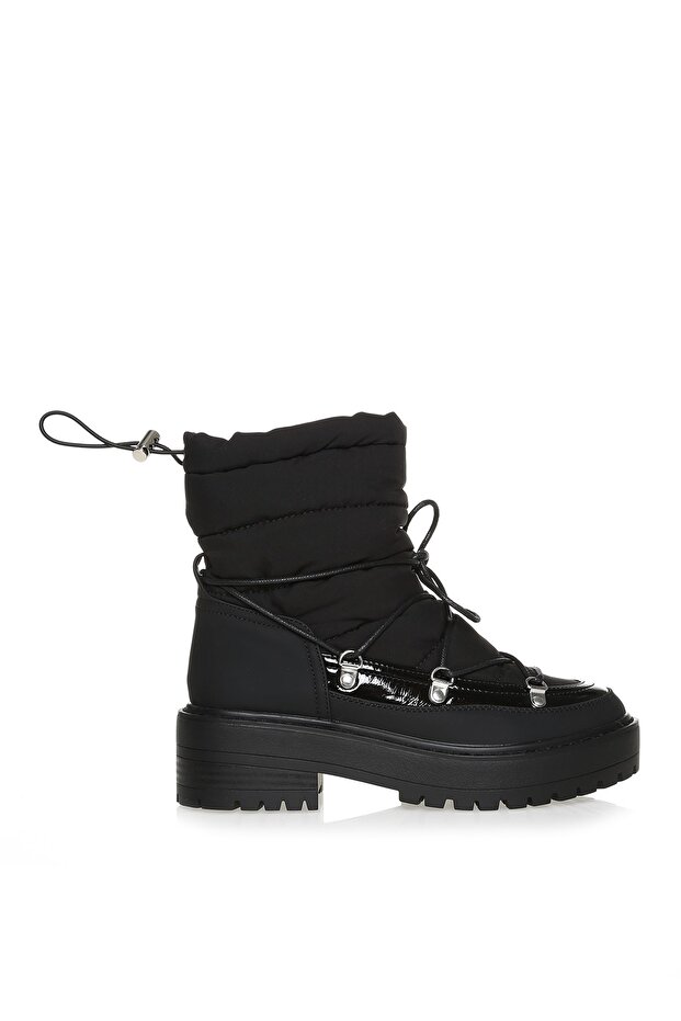 Polyester Siyah Kadın Bot 15271691 - 1