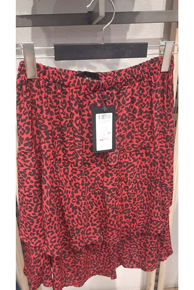 Bayan Kırmızı Etek Lf 2022735 - 6