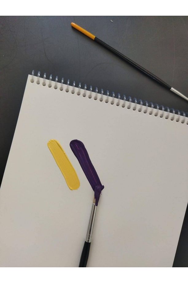 Sketchpad Sketchbook Yağlıboya Akrilik Boya Çizim Defteri - 5
