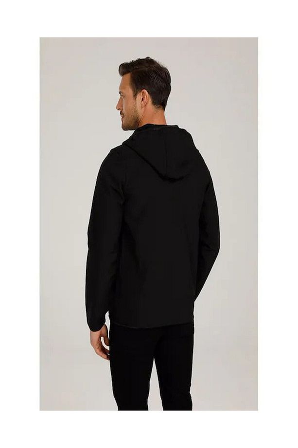 Erkek Kapüşonlu Softshell Mont Basıc - 3